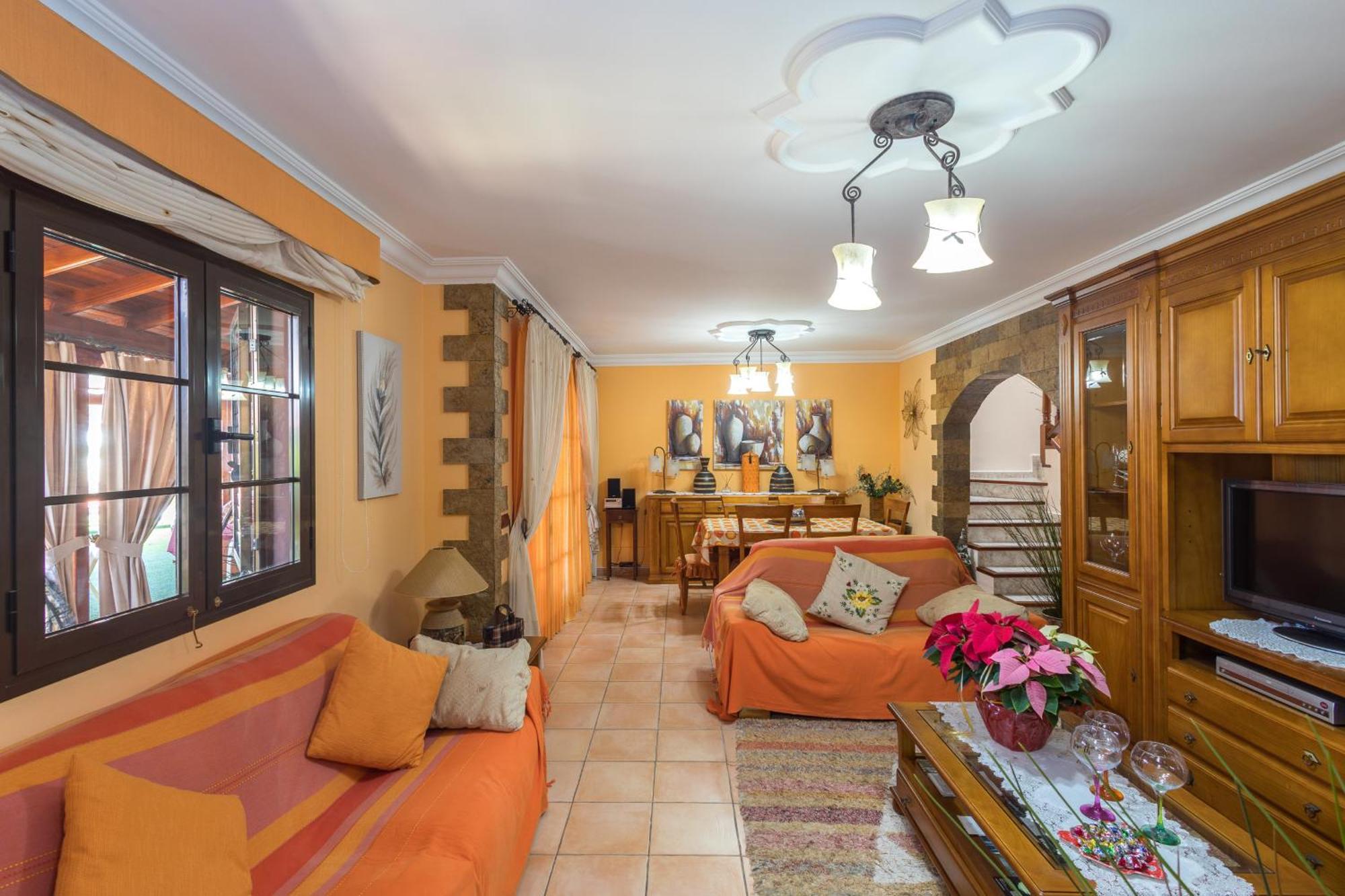 Casa Rural Villa Janeth Con Amplia Terraza Agaete อากาเอเต ภายนอก รูปภาพ