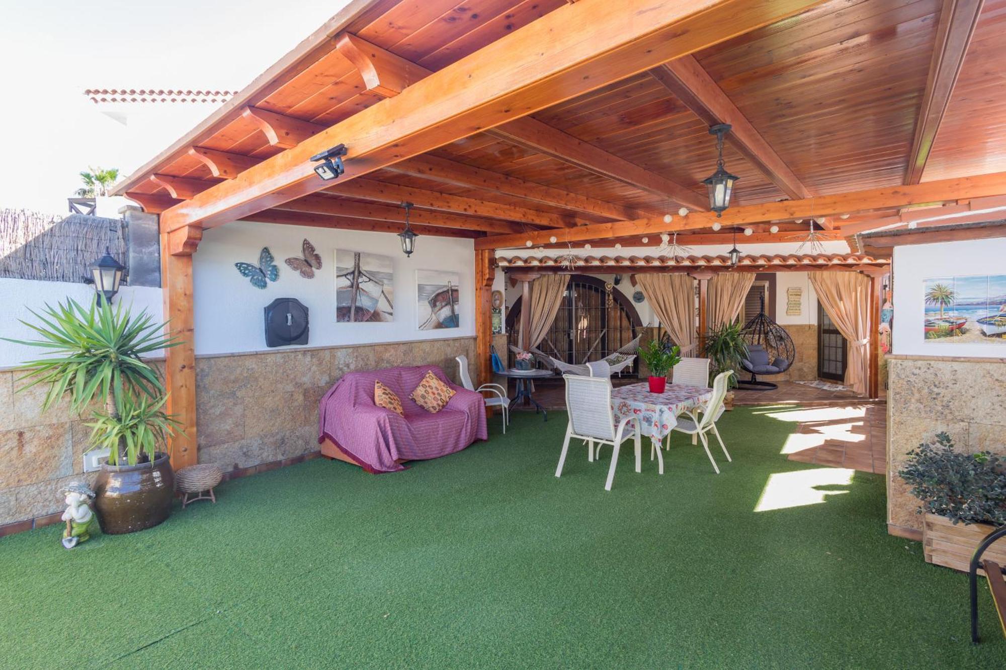 Casa Rural Villa Janeth Con Amplia Terraza Agaete อากาเอเต ภายนอก รูปภาพ